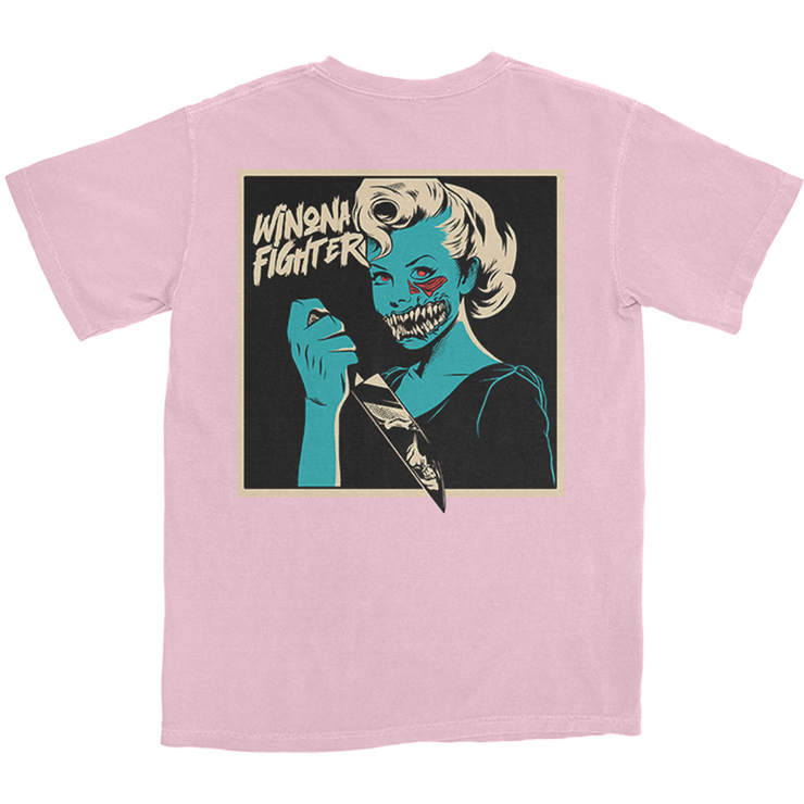 Knife T-shirt Pink